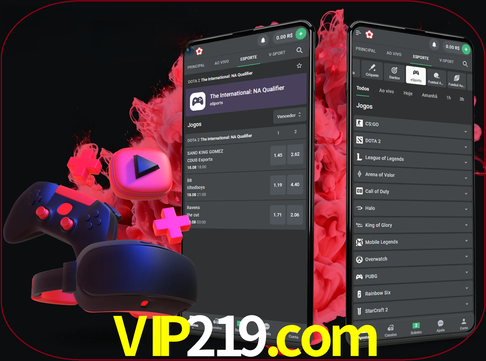 Para ter a aplicação móvel vip219 no seu smartphone, basta descarregar o ficheiro apk e seguir as instruções.