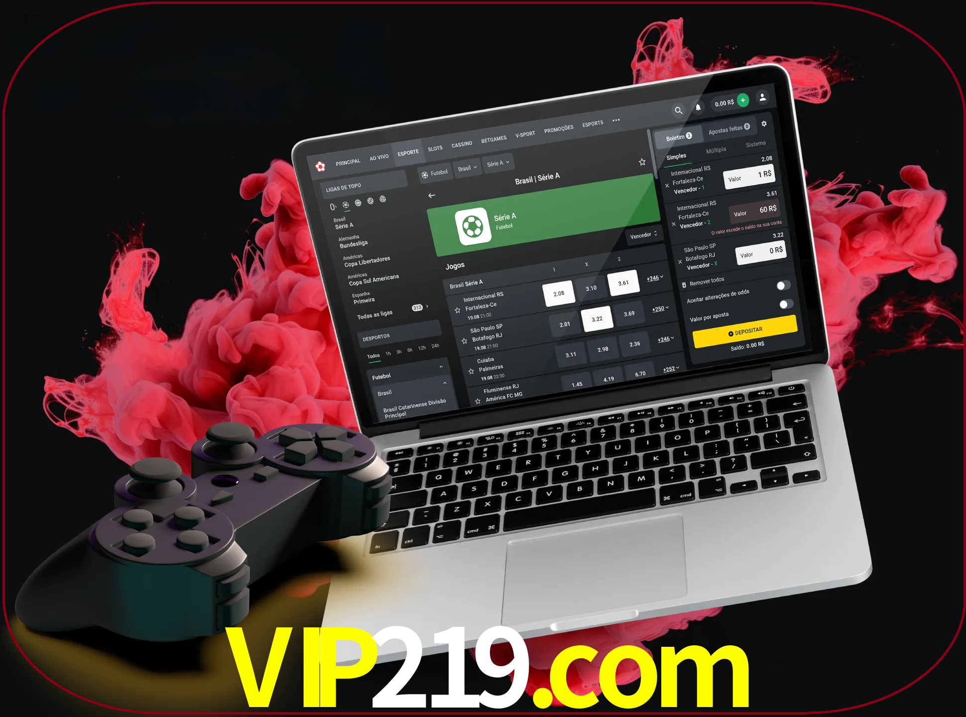 Visite a secção especial de jogos de vídeo em vip219 para descobrir em que jogos pode apostar e ganhar muito dinheiro.